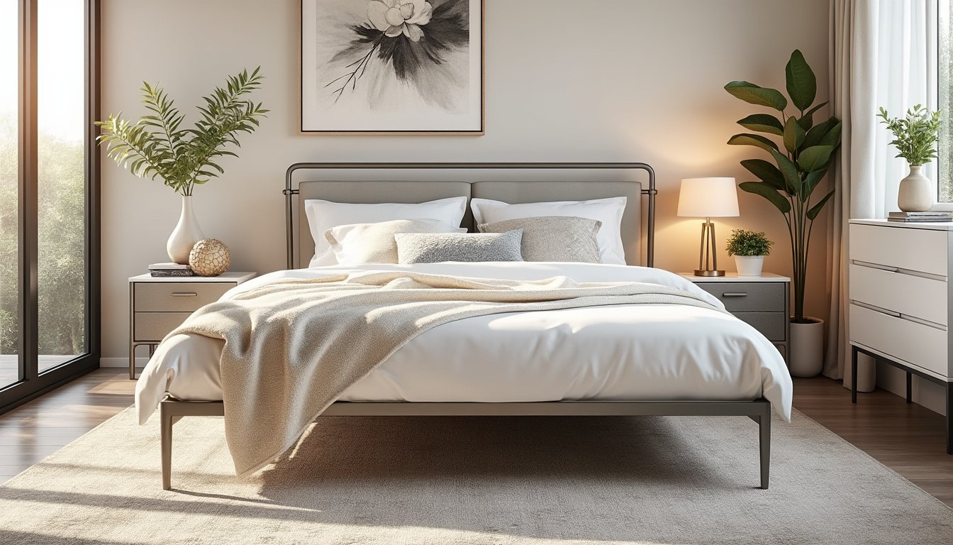 découvrez les nombreux avantages des lits en métal pour votre chambre. alliant durabilité, style moderne et facilité d'entretien, ces lits sont une solution idéale pour tout intérieur, tout en offrant un soutien optimal pour un sommeil réparateur.